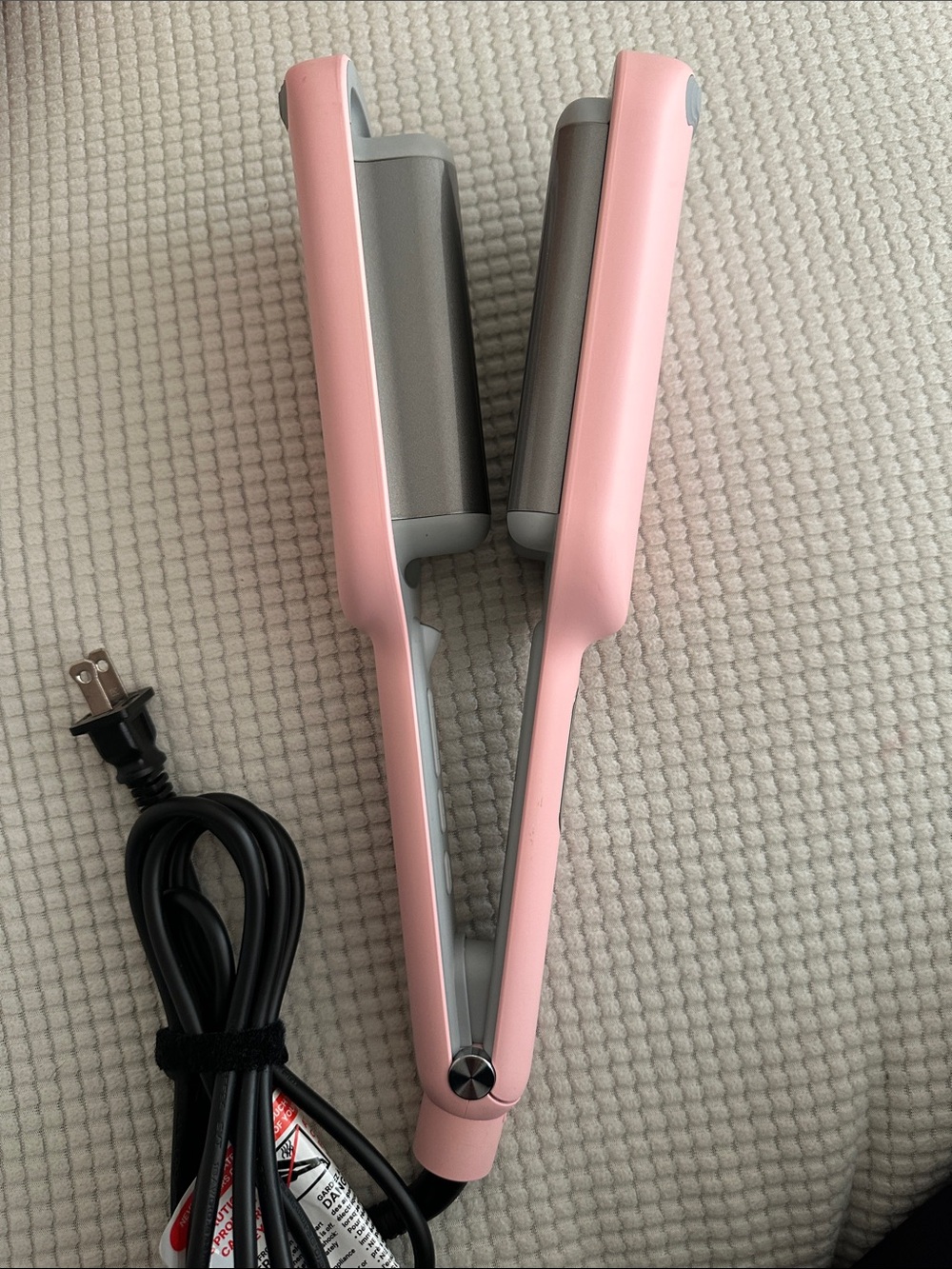 Tymo Pink Hair Wave Curling Iron - Picture 3 of 4